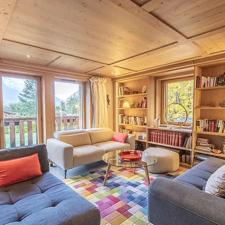 Superbe Avec Grand Jardin, 5 Chambres, Parking Et Wifi - Fr-1-343-177 木屋 霞慕尼