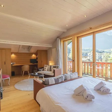 Superbe Avec Jardin Et Parking à - Fr-1-343-177 * Chamonix